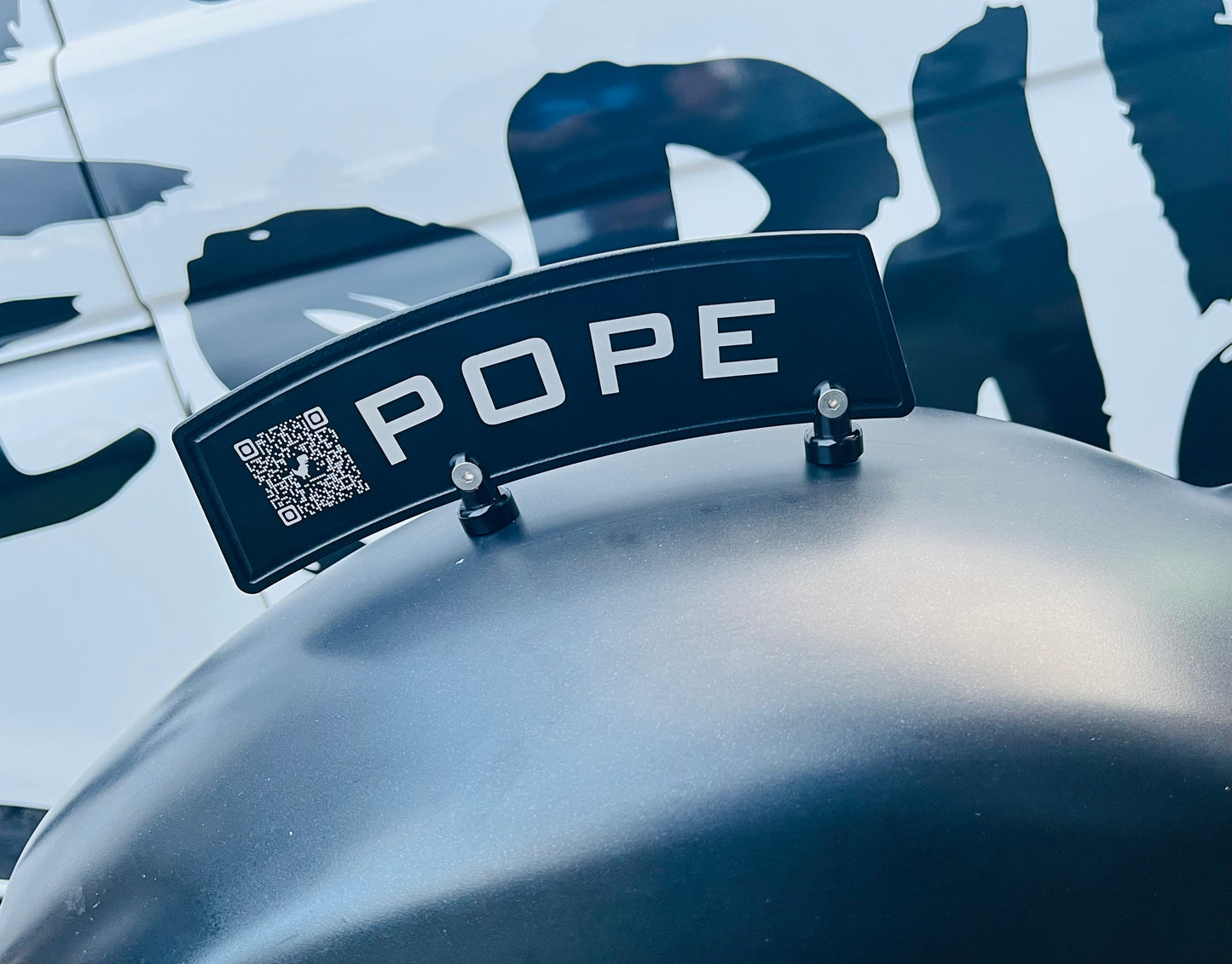 Kotflügel-Nummernschild-halter