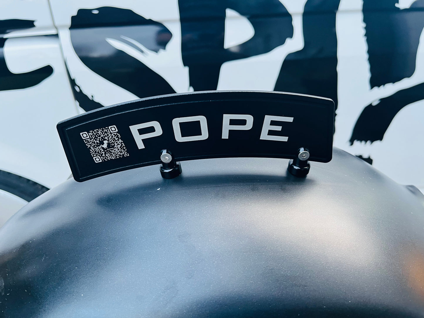 Kotflügel-Nummernschild-halter