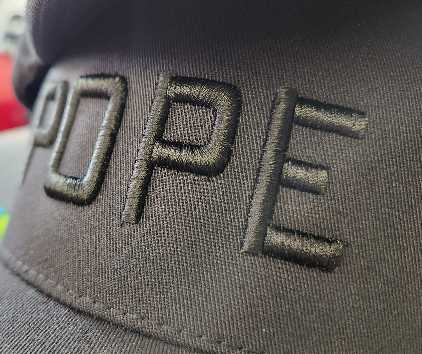 Basecap „POPE“ mit 3D Stick