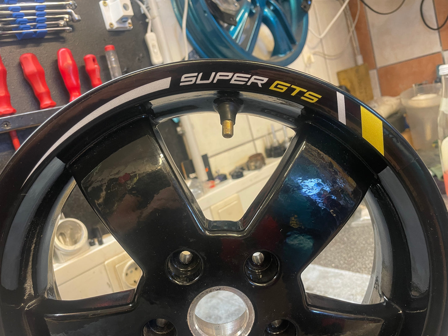 Hub wheels sticker für 12 Zoll Felgen