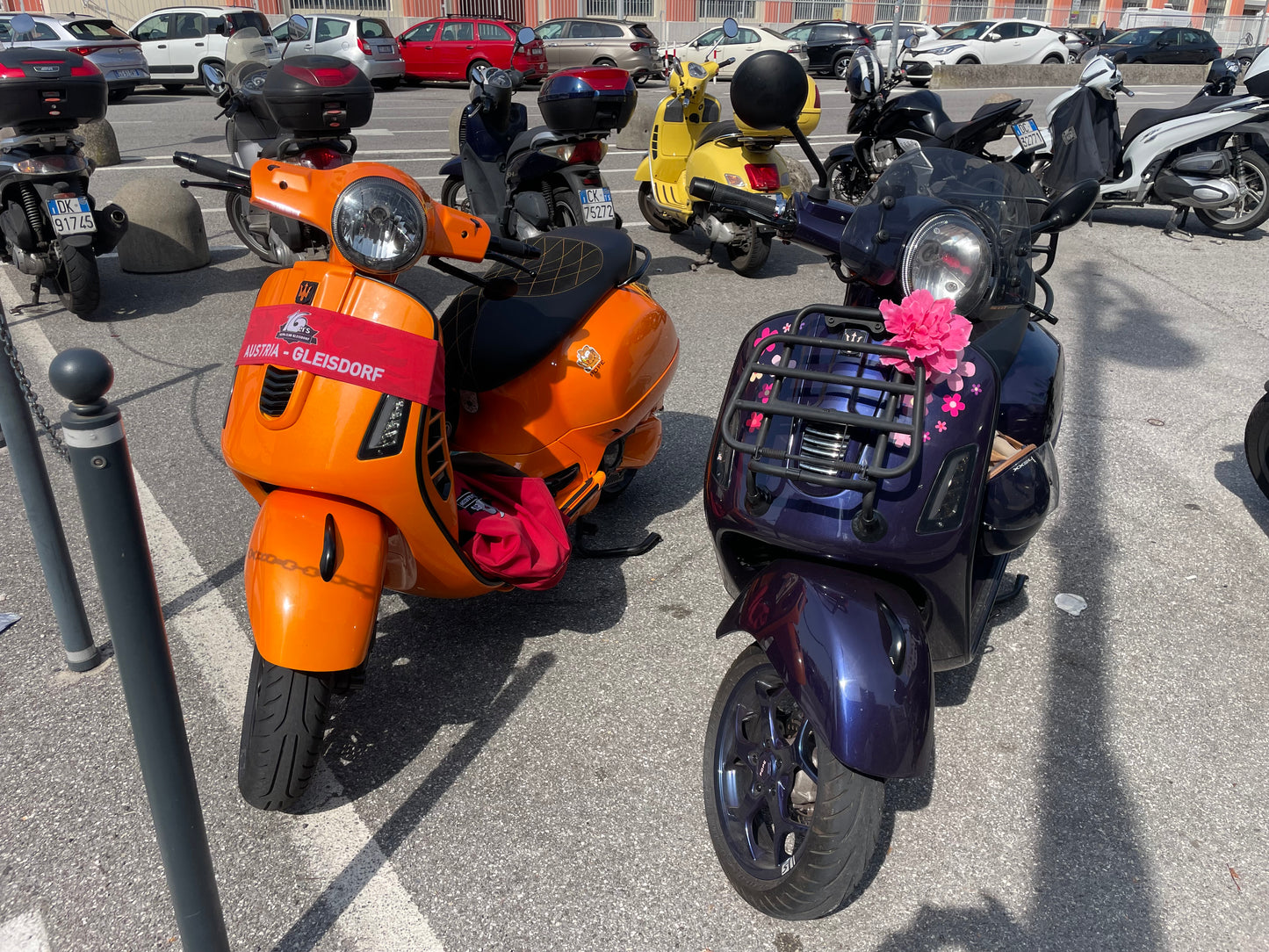 Vespa GTS 125i.e. "DAS BLÜMCHEN"