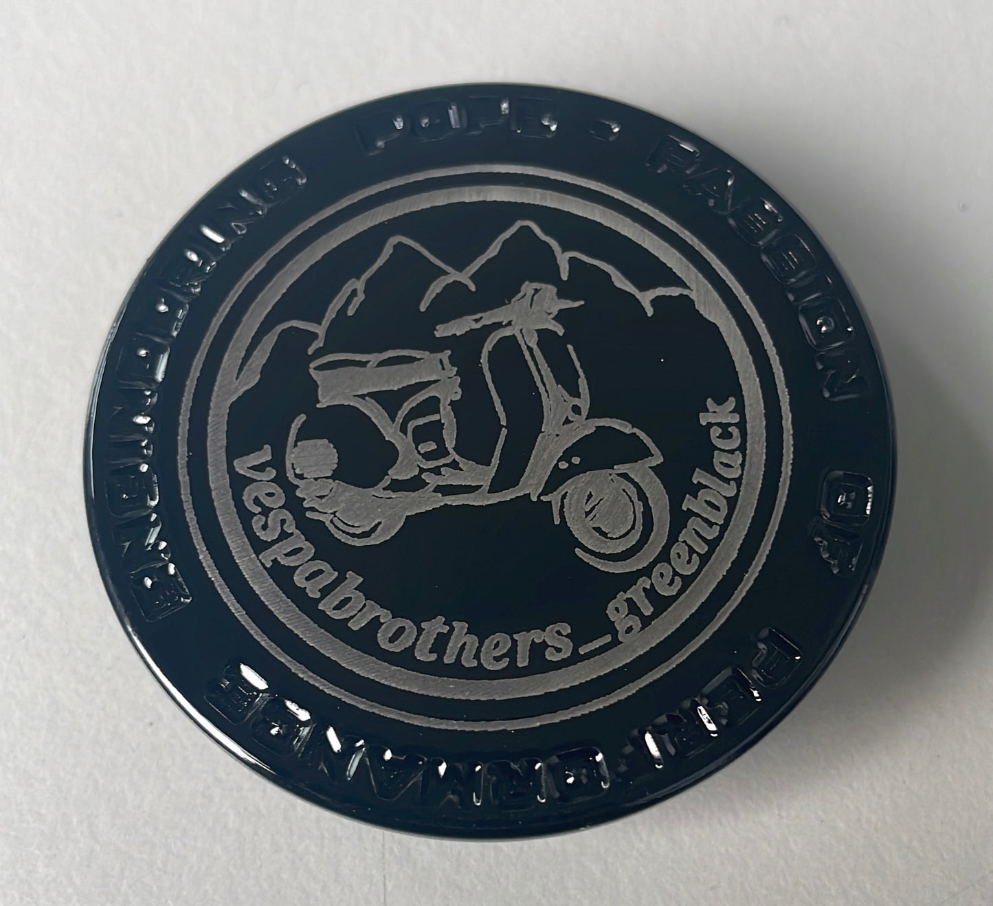 Nabendeckel für Vespa GTS/ Primavera Felgen - PERSONALISIERT