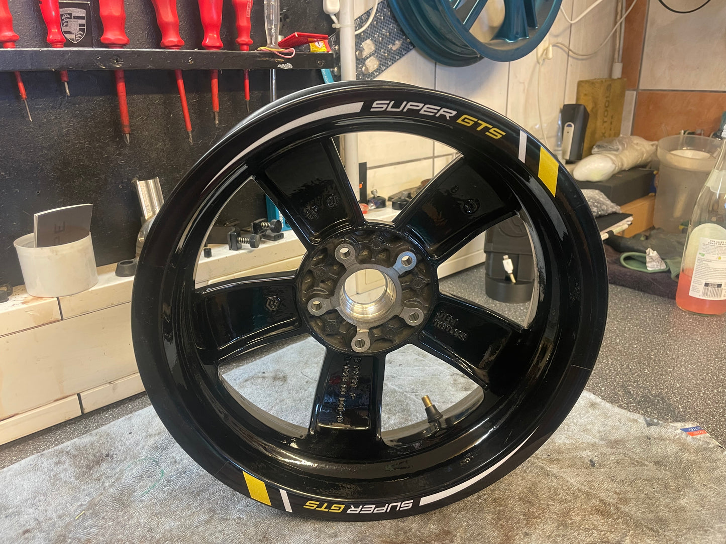 Hub wheels sticker für 12 Zoll Felgen