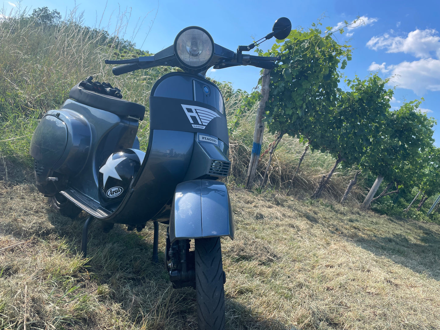 Vespa PK50 "Grigio Argo Dolomiti"