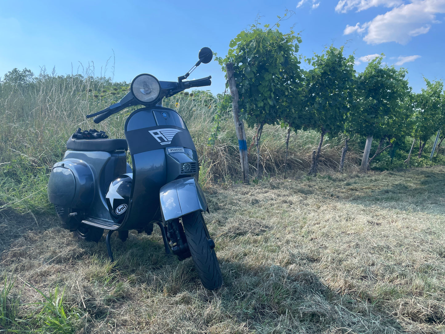Vespa PK50 "Grigio Argo Dolomiti"